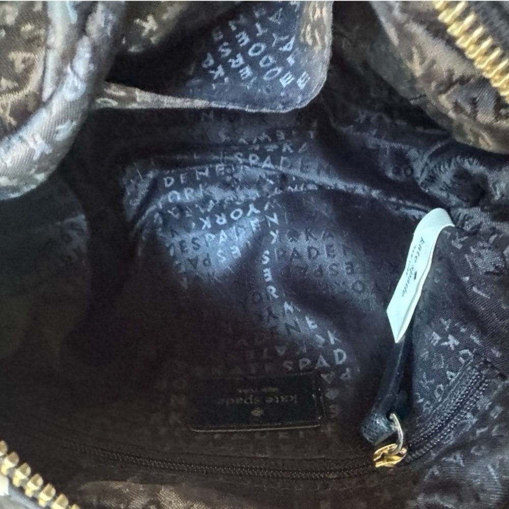 Kate Spade Black and White Polka Dot Crossbody Bag - Picture 11 of 12